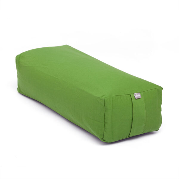 Bodhi Yoga Bodhi Salamba ECO Jóga bolster kapok töltelék 100% bio pamut 64 x 25 cm x 17 cm Szín: Zöld
