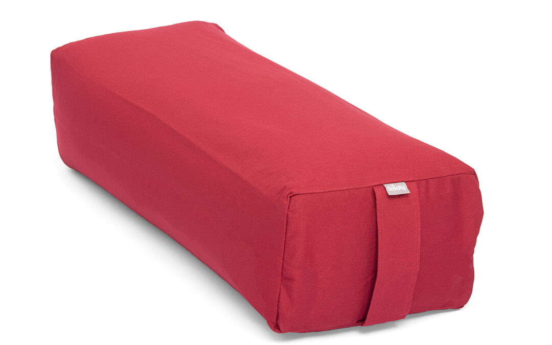 Bodhi Yoga Bodhi Salamba ECO Jóga bolster kapok töltelék 100% bio pamut 64 x 25 cm x 17 cm Szín: Bordó