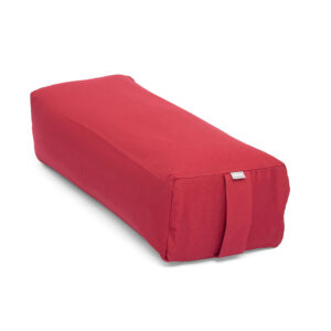 Bodhi Yoga Bodhi Salamba ECO Jóga bolster kapok töltelék 100% bio pamut 64 x 25 cm x 17 cm Szín: Bordó