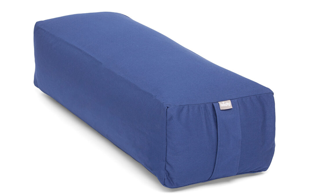 Bodhi Yoga Bodhi Salamba ECO Jóga bolster kapok töltelék 100% bio pamut 64 x 25 cm x 17 cm Szín: Kék