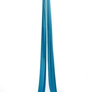 Aerialsilks Aerial Silk MAG selyem és karabiner készlet Fly és Aerial jógához 10 m Szín: Türkiz