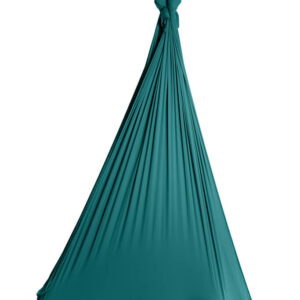 Aerialsilks Aerial Yoga Natura Yoga Hammock háló szett Fly jógához és Aerial jógához - 6 m Szín: Zöld (petrol)