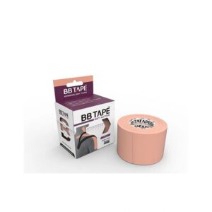BB Tape H20 Kineziológiai extra vízálló tapasz 5 cm Szín: Bézs