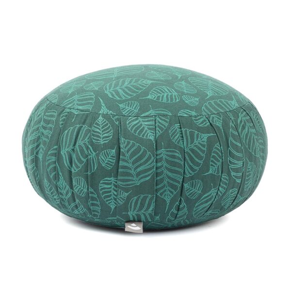 Bodhi Yoga Bodhi Zafu meditációs párna Maharaja 34,5 cm x 19,5 cm - tönköly Szín: Zöld