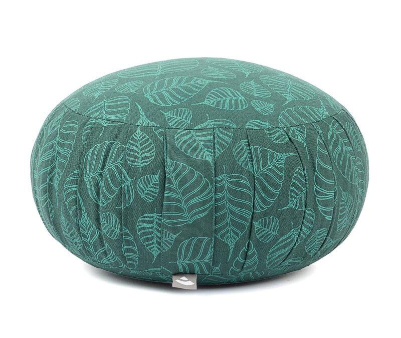 Bodhi Yoga Bodhi Zafu meditációs párna Maharaja 34,5 cm x 19,5 cm – tönköly Szín: Zöld