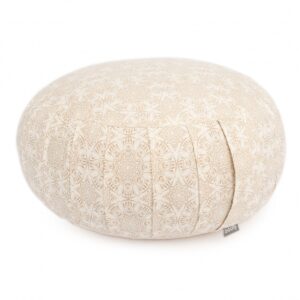 Bodhi Yoga Bodhi Zafu meditációs párna Maharaja 34,5 cm x 19,5 cm - tönköly Szín: Bézs