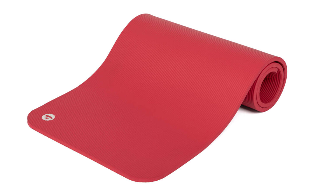 Bodhi Yoga Bodhi Fitness és Pilates puha vastag matrac 185 / 190 cm Szín: Piros, Méret: 185 x 60 x 1,5 cm