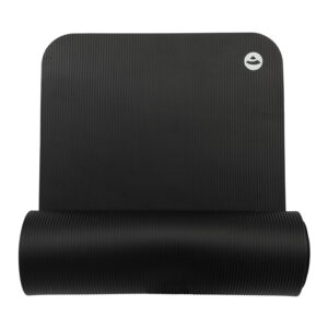 Bodhi Yoga Bodhi Fitness és Pilates puha vastag matrac 185 / 190 cm Szín: Fekete, Méret: 185 x 60 x 1,5 cm