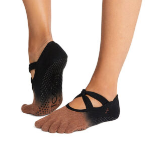 Toesox Fulltoe Bellarina csúszásgátló zokni - Szezonális újdonság Szín: Clove Ombre, Méret: M 39-42,5
