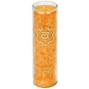 Phoenix Import Yogi Yogini Csakragyertya illattal, 1 db - 100 óra égési idő Szín: 2. csakra - narancs