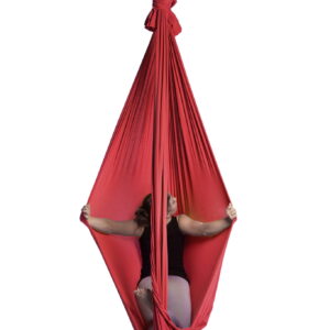 Aerialsilks Aerial Yoga Natura Yoga Hammock háló szett Fly jógához és légi jógához - 7 m Szín: Bézs