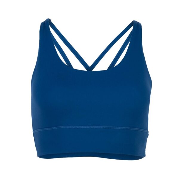 Niyama Essentials Bodhi Niyama Crossed Sports Bra sportmelltartó Szín: Pure Blue, Méret: S