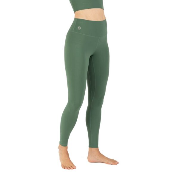 Niyama Essentials Bodhi Niyama High Waist Leggings jógához és sporthoz Szín: Mallard Green, Méret: XS