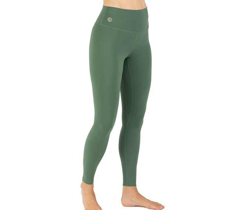 Niyama Essentials Bodhi Niyama High Waist Leggings jógához és sporthoz Szín: Mallard Green, Méret: XS
