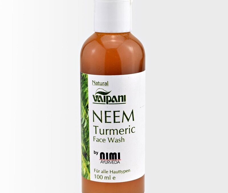 Nimi Ayurveda Neem Turmeric Arctisztító krém kurkumával 100 ml