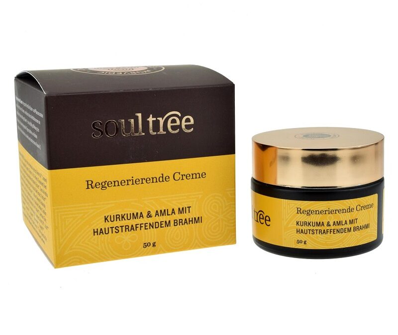 SoulTree Kurkuma & Amla regeneráló arckrém 50 g