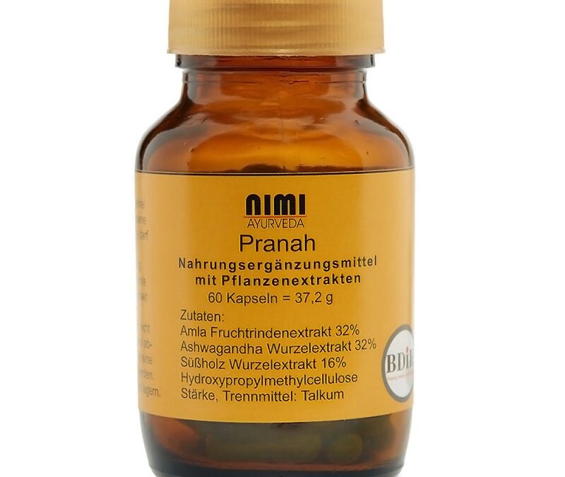 Nimi Ayurveda Pranah Extract, 60 kapszula, 37,2 g