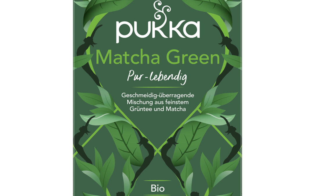 PUKKA Herbs Ayurvédikus Bio Matcha Zöld Tea 20 filteres tasak