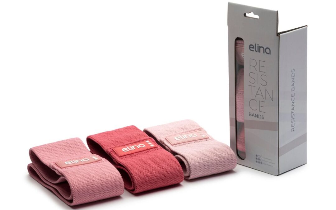 Elina Pilates Loop Bands Erősítő gumiszalag 3 darabos készlet