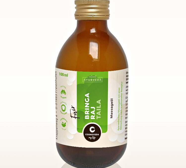 Cosmoveda Bringaraj Taila masszázs- és ápolóolaj 100, 250 ml Térfogat: 100 ml