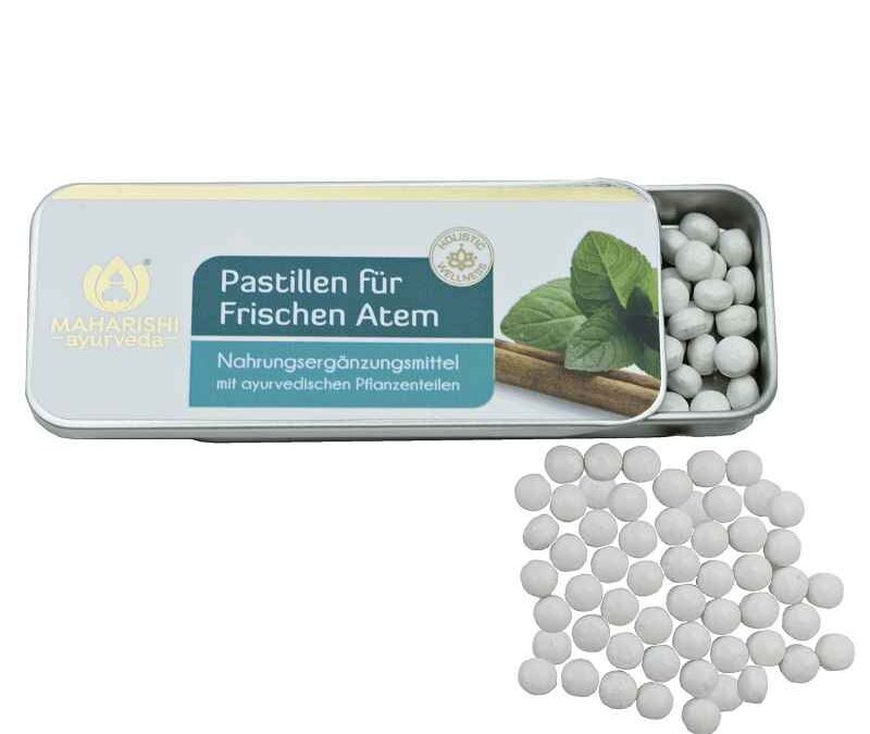Maharishi Ayurveda pasztilla a friss leheletért 60 db
