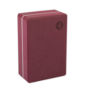 Bodhi Yoga Bodhi Asana brick XL habszivacs jóga blokk 23 x 15 x 9 cm Szín: Sötét vörös