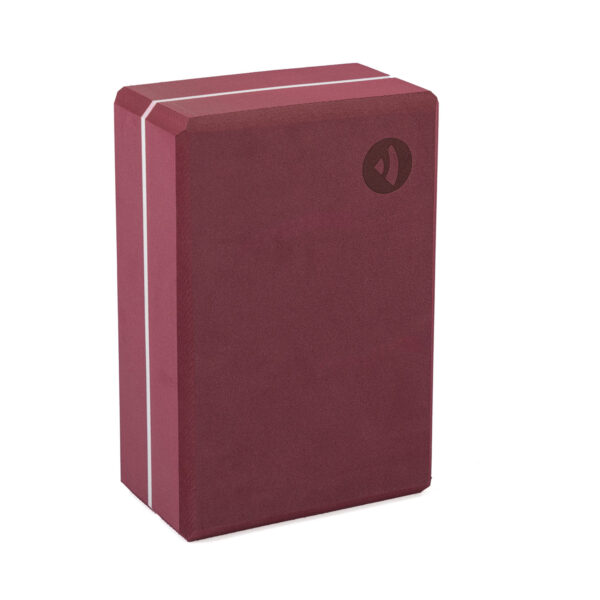 Bodhi Yoga Bodhi Asana brick XL habszivacs jóga blokk 23 x 15 x 9 cm Szín: Sötét vörös