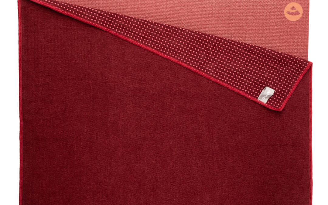 Bodhi Yoga Bodhi jóga törölköző GRIP Asana 183 x 61 cm Szín: Piros
