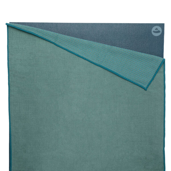 Bodhi Yoga Bodhi jóga törölköző GRIP Asana 183 x 61 cm Szín: Mineral Blue