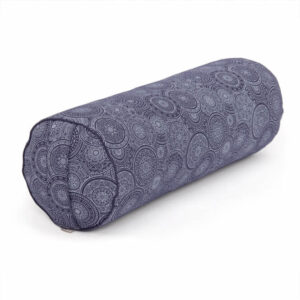 Bodhi Yoga Bodhi Maharaja Yoga Mandala Bolster (sötétkék) 65 x 23 cm Töltelék: Tönköly