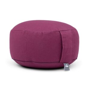 Bodhi Yoga Bodhi meditációs párna RONDO BASIC 30 x20 cm-es tönkölytöltéssel Szín: lila