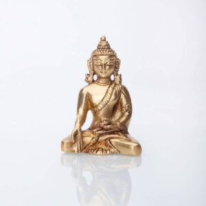 Bodhi Yoga Bodhi Buddha szobor sárgaréz 8 cm
