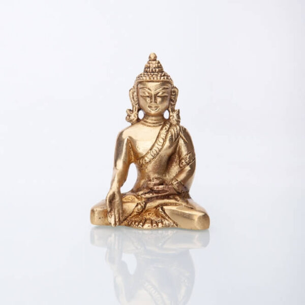 Bodhi Yoga Bodhi Buddha szobor sárgaréz 8 cm