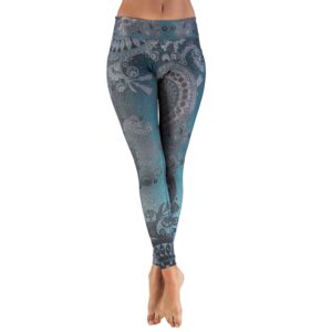 Bodhi Niyama Gypsy Love nadrág jógához és fitneszhez Méret: XS