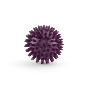 Bodhi Yoga Bodhi szúrós masszázslabda SPIKY különböző nagyságokban Átmérő: 7 cm/Padlizsán