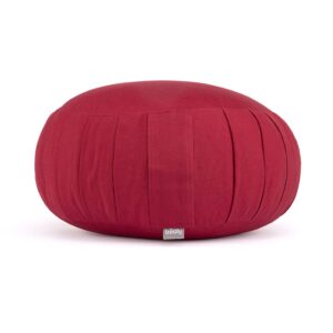 Bodhi Yoga Bodhi meditációs párna ZAFU ECO kapok béléssel 38,5 x 20,5 cm Szín: Bordó