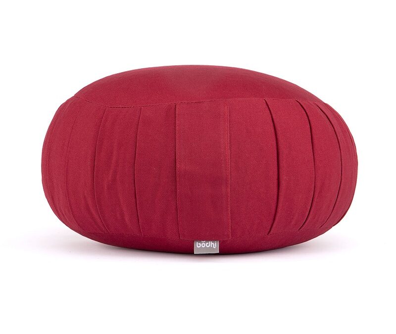 Bodhi Yoga Bodhi meditációs párna ZAFU ECO kapok béléssel 38,5 x 20,5 cm Szín: Bordó