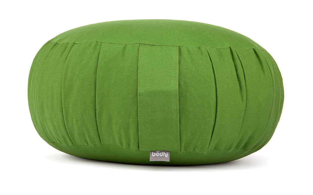 Bodhi Yoga Bodhi meditációs párna ZAFU ECO kapok béléssel 38,5 x 20,5 cm Szín: Zöld