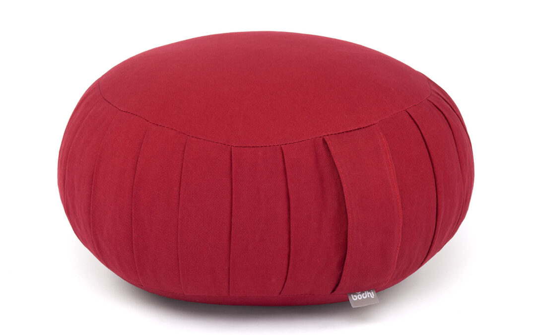 Bodhi Yoga Bodhi meditációs párna ZAFU ECO Basic tönköly töltelékkel 38,5 x 20,5 cm Szín: Burgundy