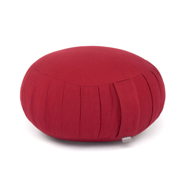 Bodhi Yoga Bodhi meditációs párna ZAFU ECO Basic tönköly töltelékkel 38,5 x 20,5 cm Szín: Burgundy
