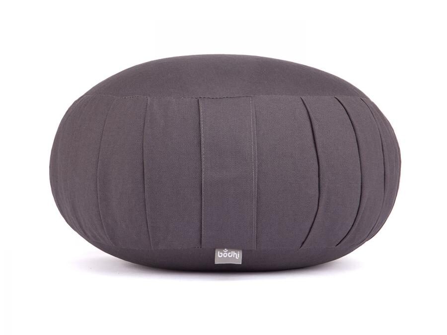 Bodhi Yoga Bodhi meditációs párna ZAFU ECO Basic tönköly töltelékkel 38,5 x 20,5 cm Szín: Antracit (szürke)