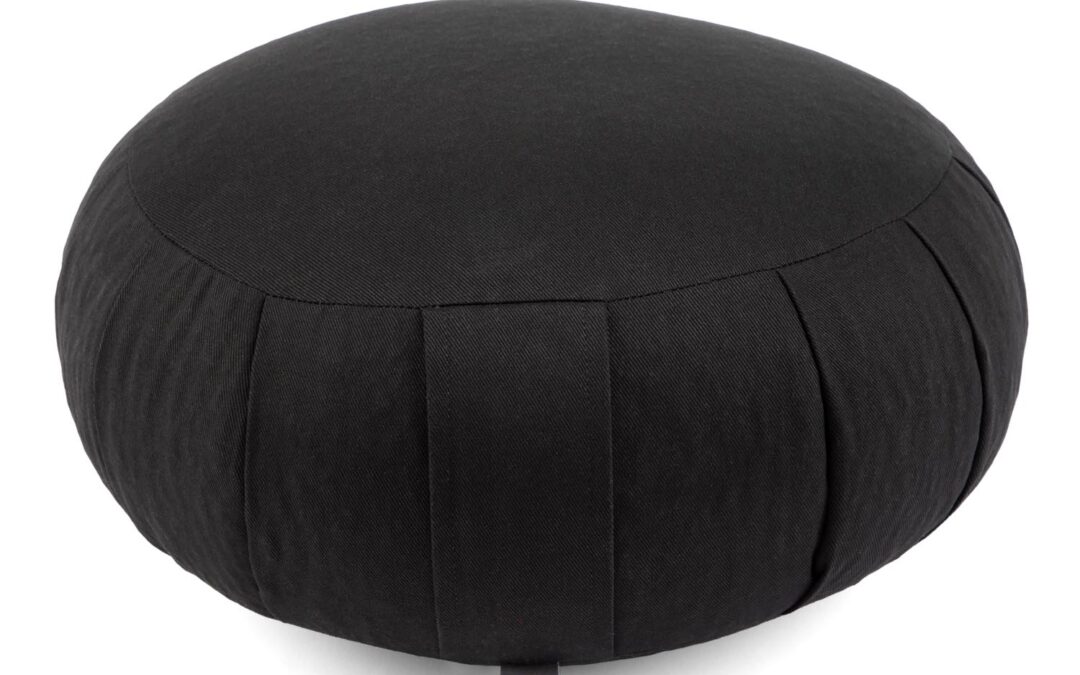 Bodhi Yoga Bodhi meditációs párna ZAFU ECO Basic tönköly töltelékkel 38,5 x 20,5 cm Szín: Fekete