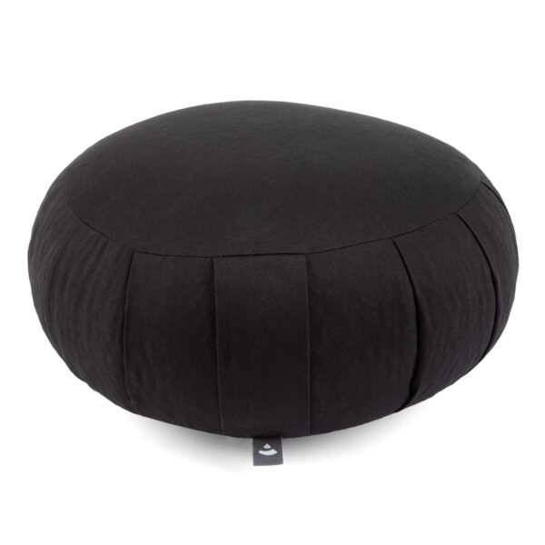 Bodhi Yoga Bodhi meditációs párna ZAFU ECO Basic tönköly töltelékkel 38,5 x 20,5 cm Szín: Fekete