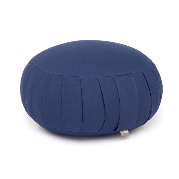 Bodhi Yoga Bodhi meditációs párna ZAFU ECO Basic tönköly töltelékkel 38,5 x 20,5 cm Szín: Dark Blue