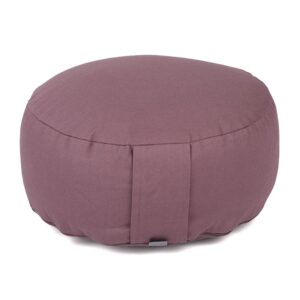 Bodhi Yoga Bodhi meditációs párna RONDO ECO 32 x 20 cm-es tönköly töltelékkel Szín: lila