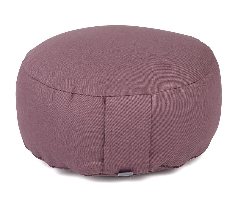 Bodhi Yoga Bodhi meditációs párna RONDO ECO 32 x 20 cm-es tönköly töltelékkel Szín: lila