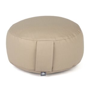 Bodhi Yoga Bodhi meditációs párna RONDO ECO 32 x 20 cm-es tönköly töltelékkel Szín: Ezüst