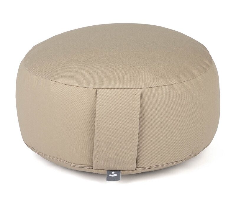 Bodhi Yoga Bodhi meditációs párna RONDO ECO 32 x 20 cm-es tönköly töltelékkel Szín: Ezüst