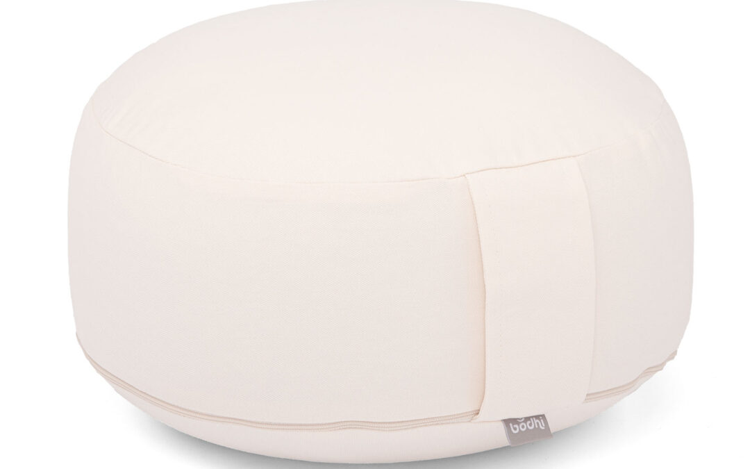Bodhi Yoga Bodhi meditációs párna RONDO ECO 32 x 20 cm-es tönköly töltelékkel Szín: Bézs