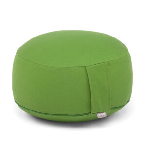 Bodhi Yoga Bodhi meditációs párna RONDO ECO 32 x 20 cm-es tönköly töltelékkel Szín: Zöld